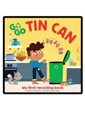 BUNDLE & SAVE🎉 Go Go Tin Can My First Recycling Interactive Board Book